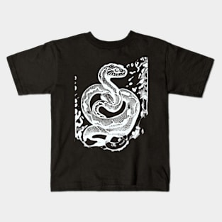 A Cool Snake Design Kids T-Shirt